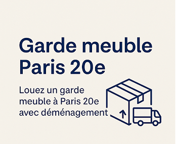 garde meuble paris 20