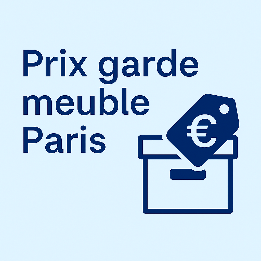 prix garde meuble paris
