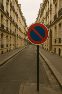 Réserver une place de stationnement pour un déménagement à Paris