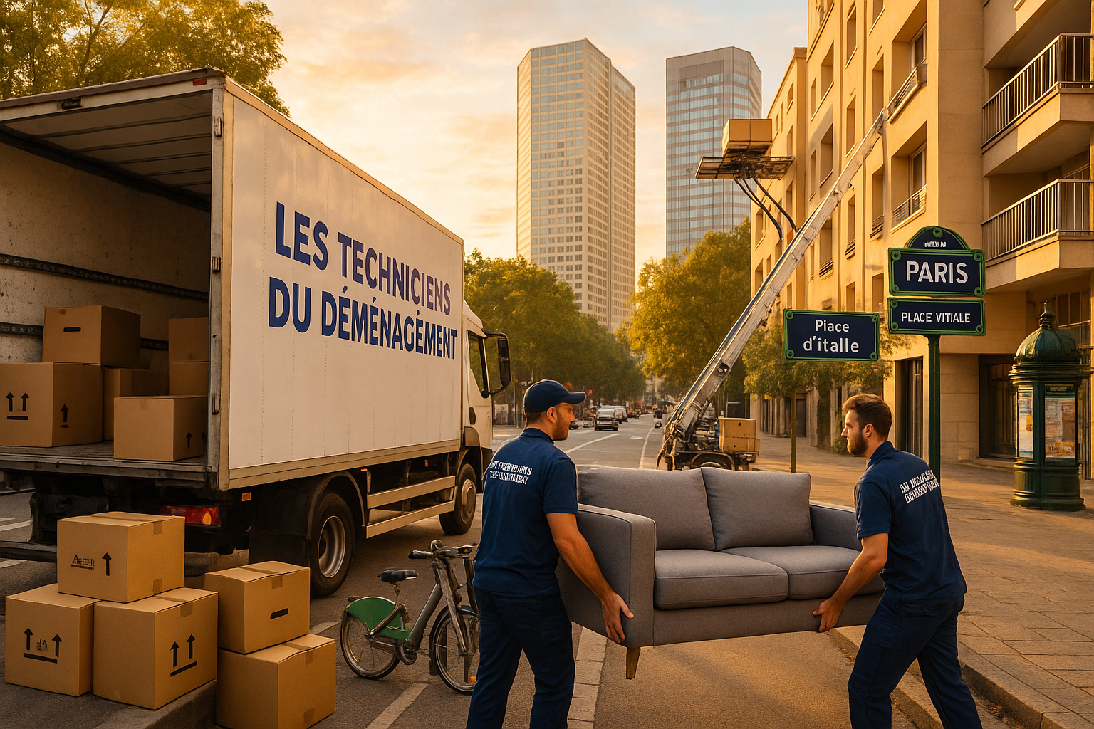 demenagement à paris 13